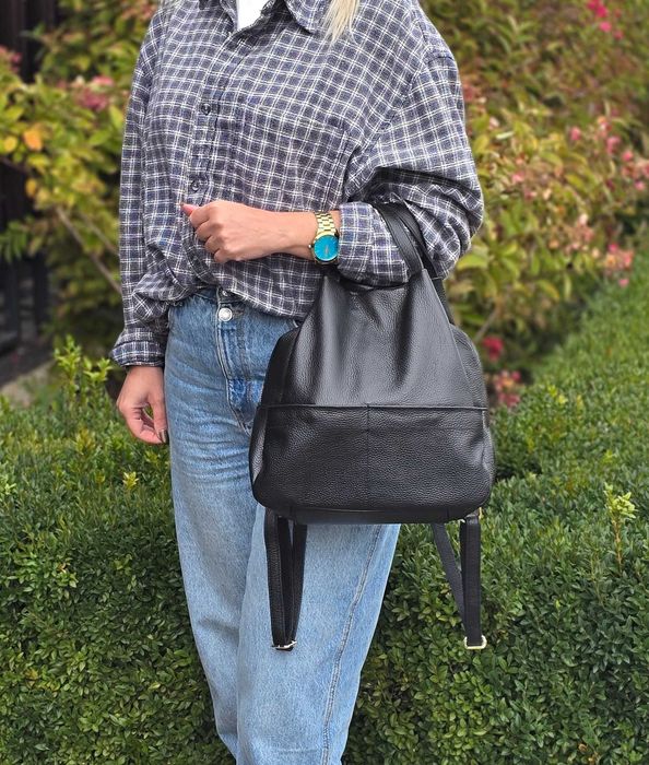 Сумка рюкзак Virginia Conti Італія. Натуральна шкіра.