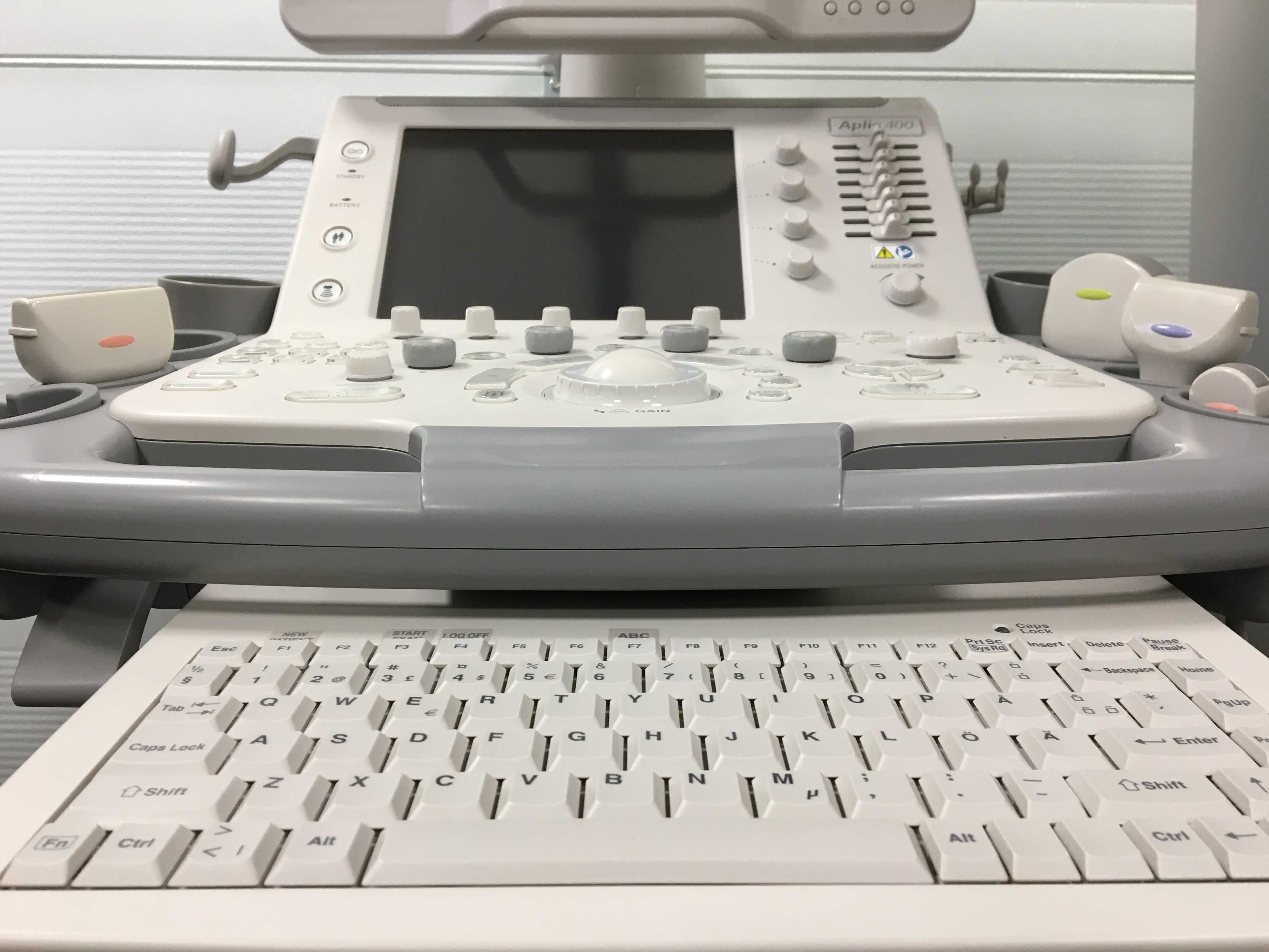 USG Aparat Ultrasonograf Toshiba Aplio 400 4 sondy