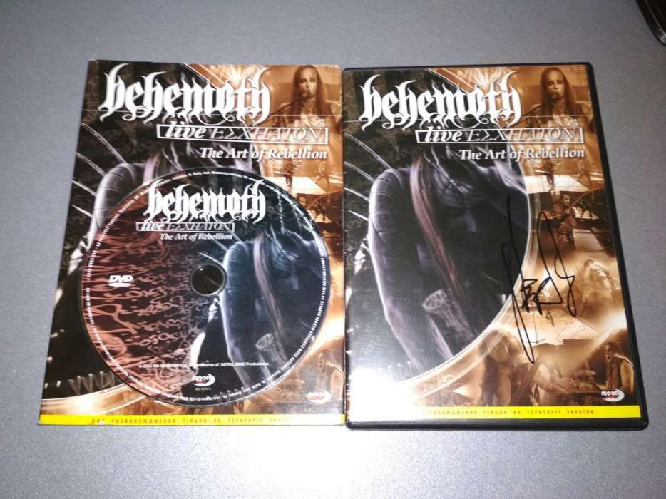 DVD BEHEMOTH- С автографом Adam'a"Nergal'a"Darski