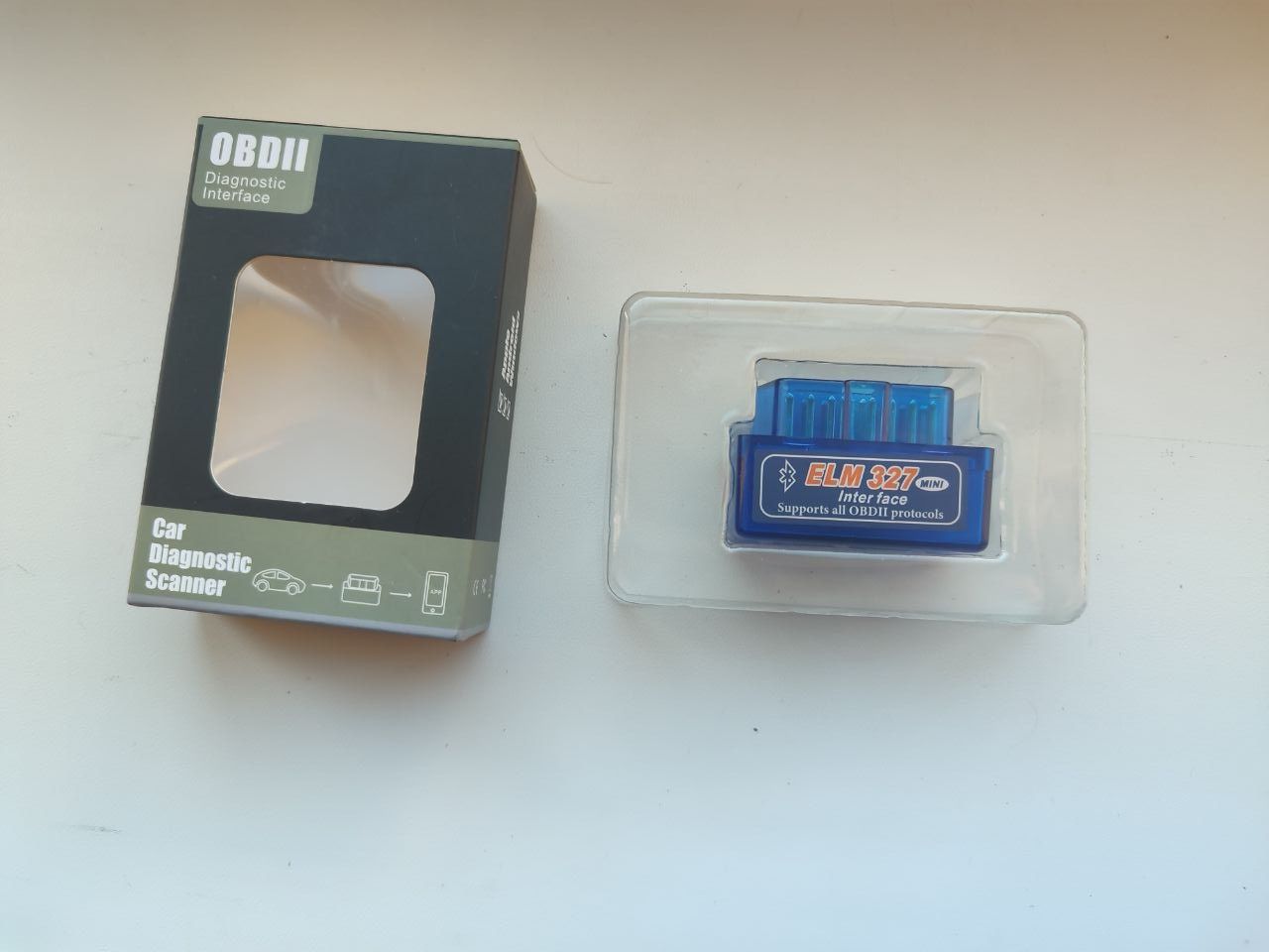 Автосканер elm 327, v 2.1, obd2, bluetooth