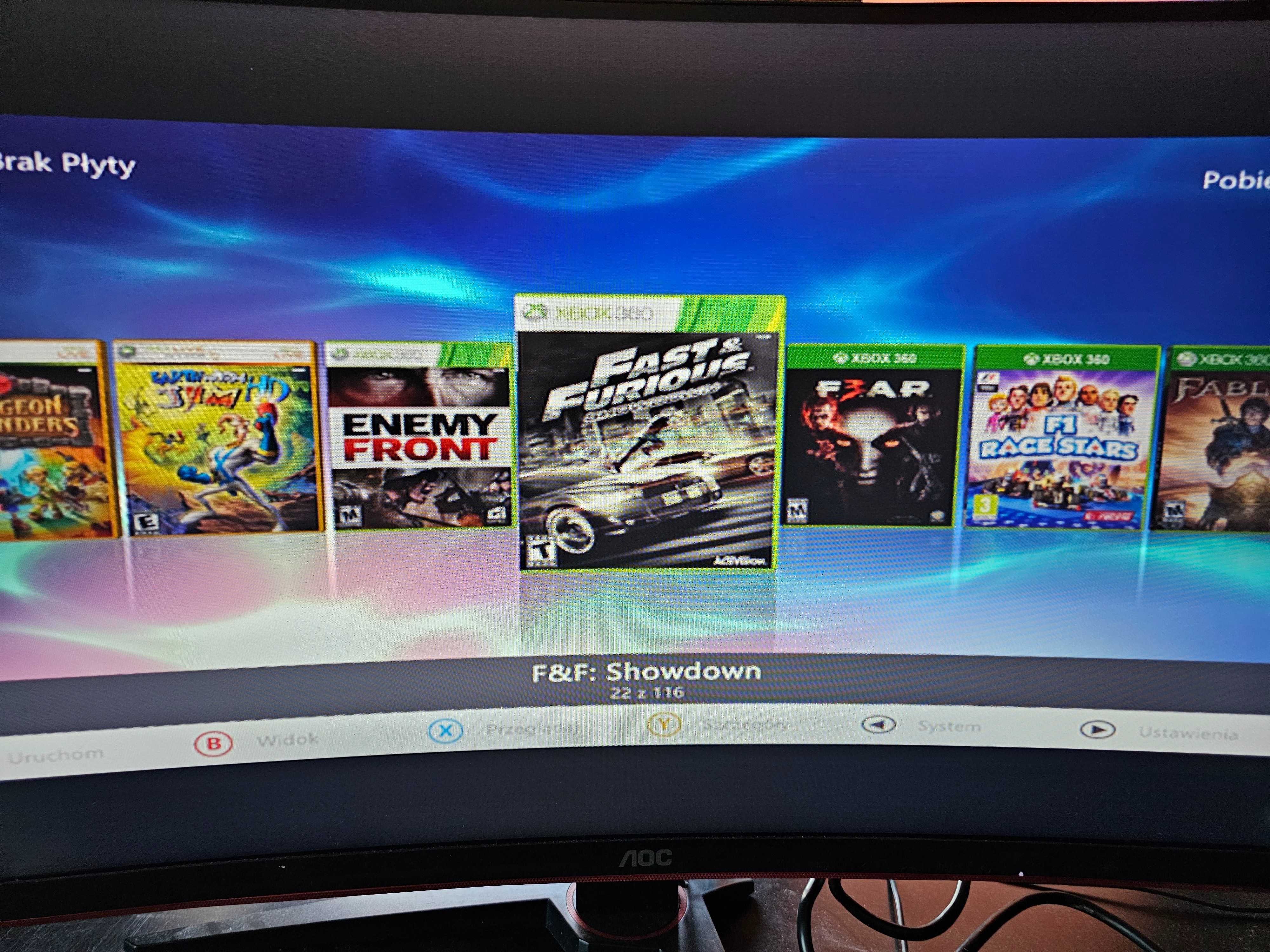 Xbox E RGH 926GB 2 pady kinect, hdmi pudełko 119 gier gotowy do gry