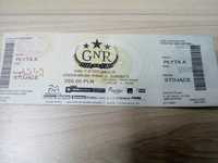 Guns n Roses - bilet z koncertu w 2012 roku w Rybniku