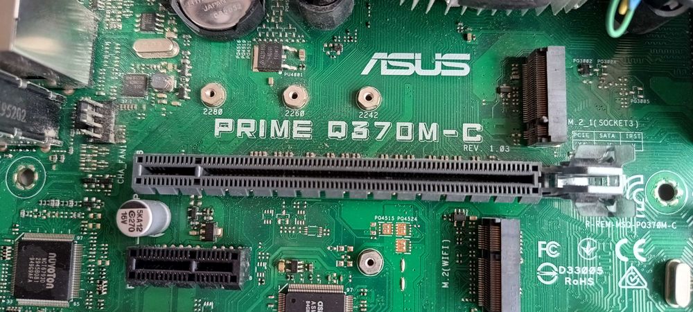 Płyta główna Asus.Q370M-C s.1151+i5-9400+16GB DDR4+Cooler [MBPRIME6]