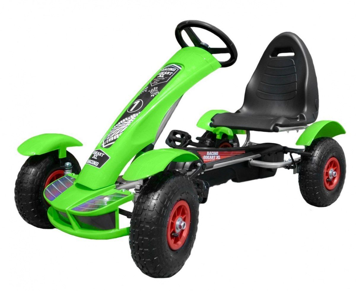 +Popowane koła +Max 50Kg  Quad Gokart na pedały dla dzieci 3-8 lata