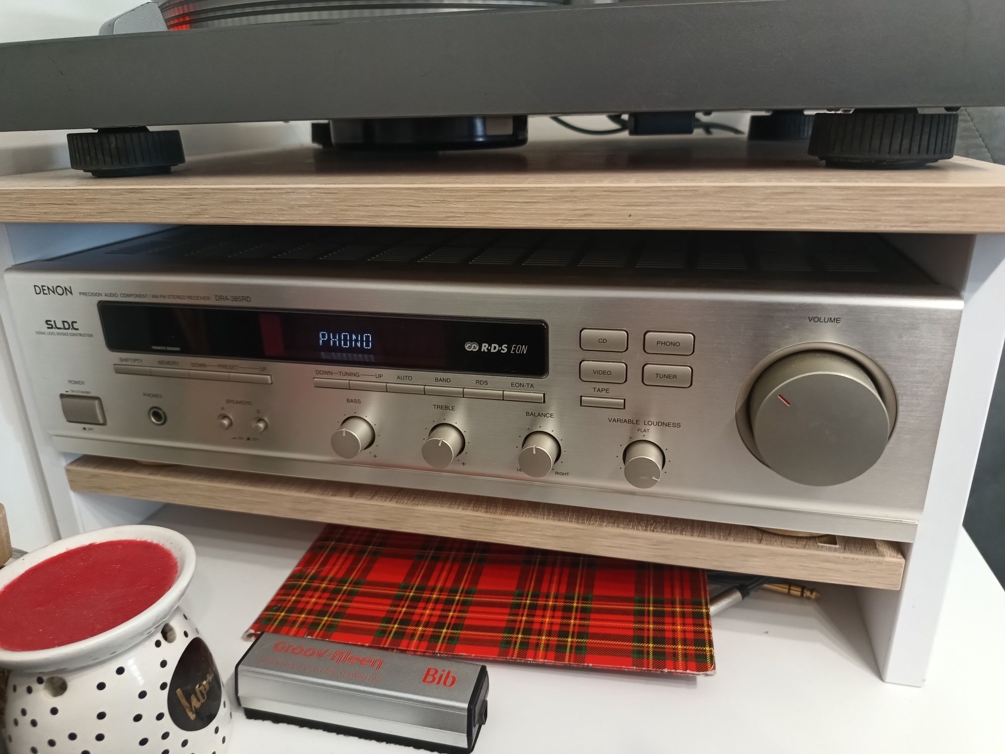 Amplituner Denon DRA-385 RD