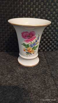 Porcelana MEISSEN Wazon Miśnia Dekor kwiatowy Królewska Manufaktura