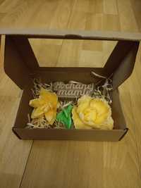 Flowerbox pudełko kwiaty mydlane Dzień Mamy urodziny imieniny