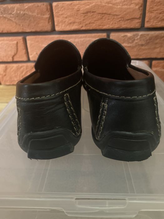 Bata skorzane  mokasyny meskie BATA 43