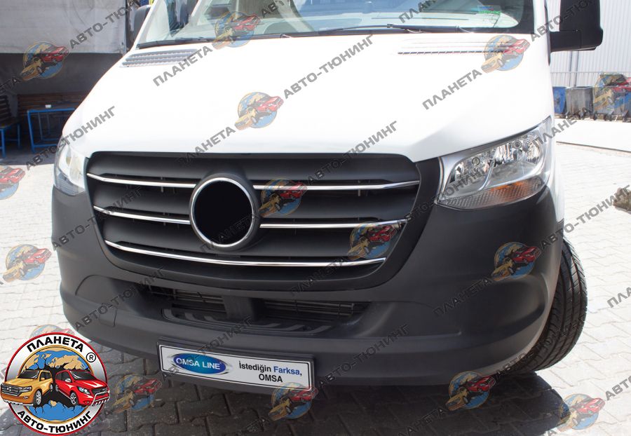 Хром решетка ручки зеркала накладки Mercedes Sprinter W907 2018-2022