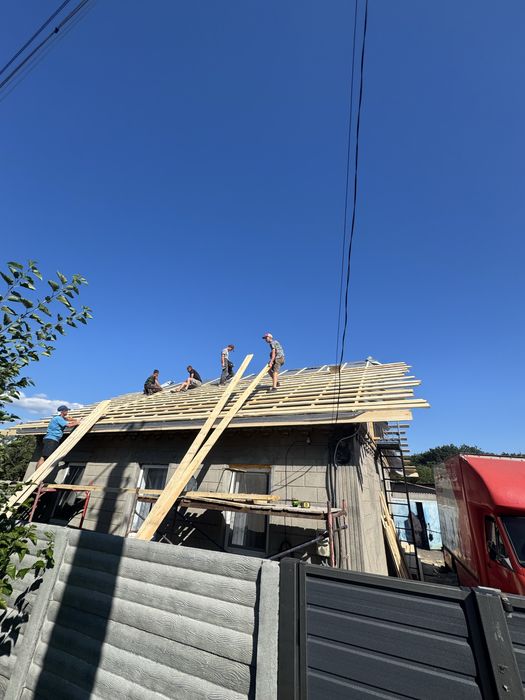 Покрівельні роботи під ключ