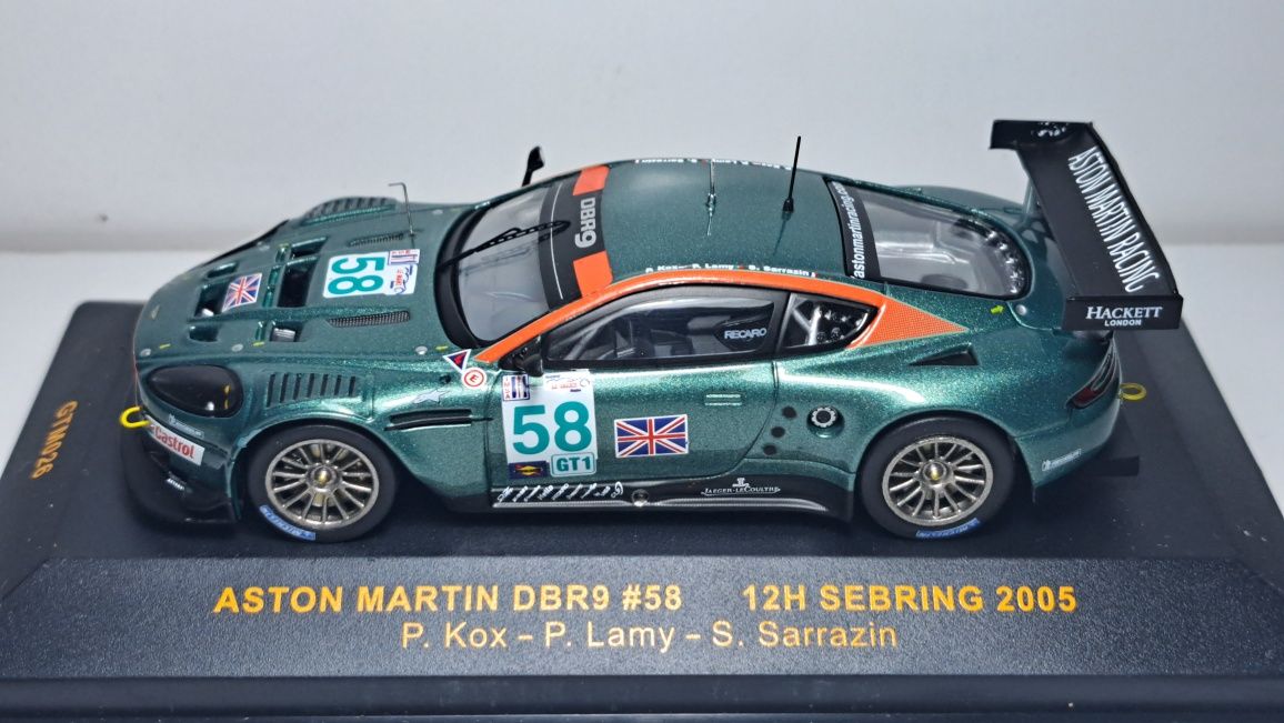 Aston Martin dbr9 Sebring Pedro Lamy 1:43