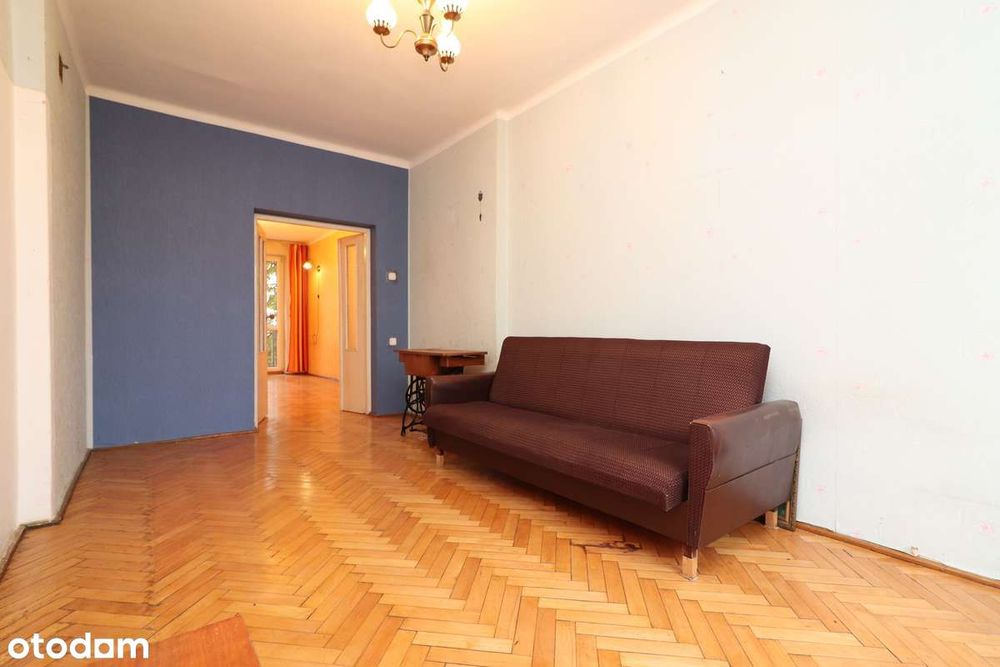 Rozkładowe mieszkanie 2 pokojowe z balkonem przy al. Pokoju /2 piętro