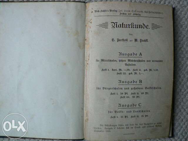 1895 DESSAU - LEIPZIG . ERDKUNDE - GEOGRAFIA szkoły dziewczęce .