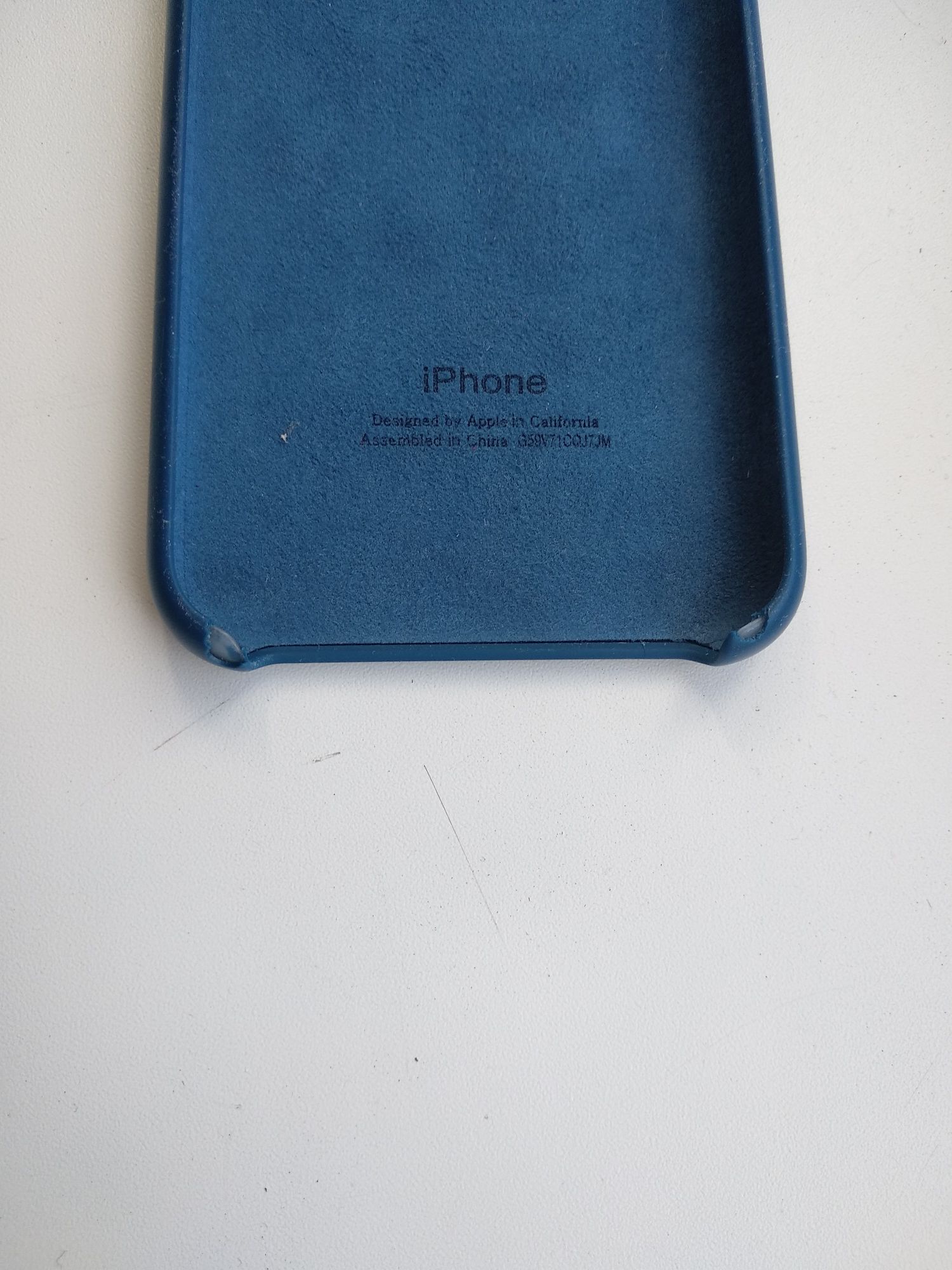 Чехол для Айфон X MAX (Apple Silicone Case Blue Cobalt)