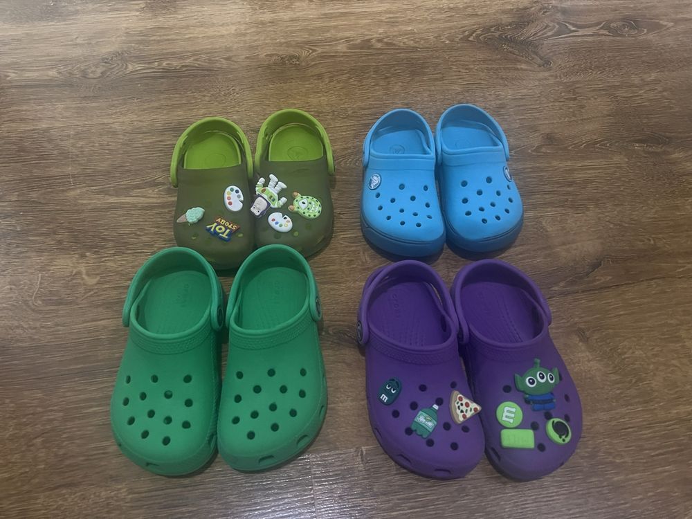 Crocs 8/9 9С босоніжки тапки туфлі 24,25,26