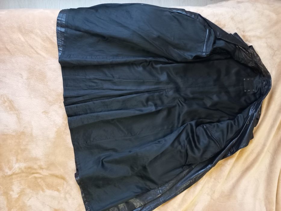 Плащ шкіряний чоловічий