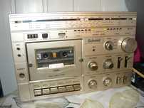 Radio Magnetofon SCHMID MC 250 Radiomagnetofon PHONO AUX CINCH SPRAWNY