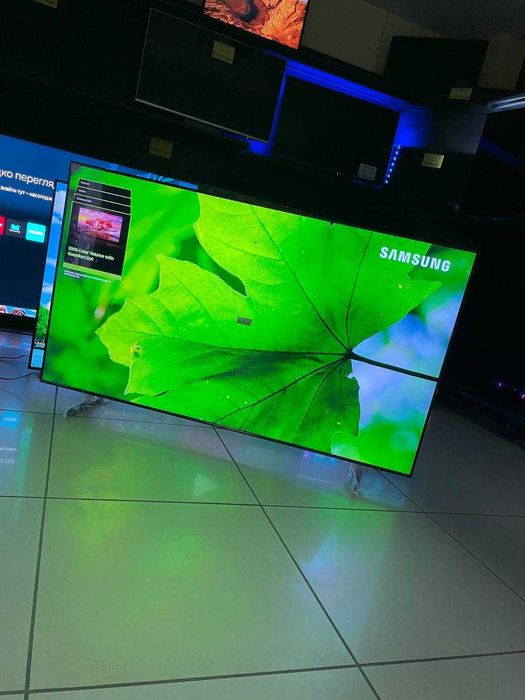 75" 2023 4K QLED СМАРТ Український SAMSUNG Q60C з Німеччини НОВИЙ