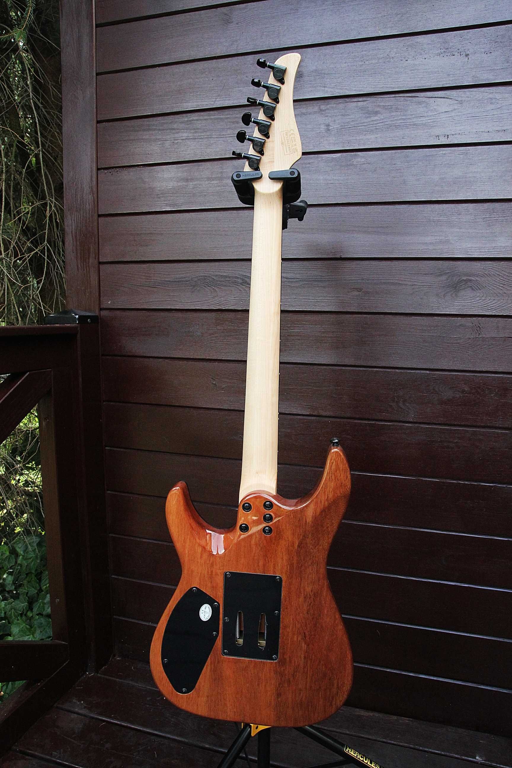 Schecter C-6 Pro Charcoal Burst - Floyd Rose