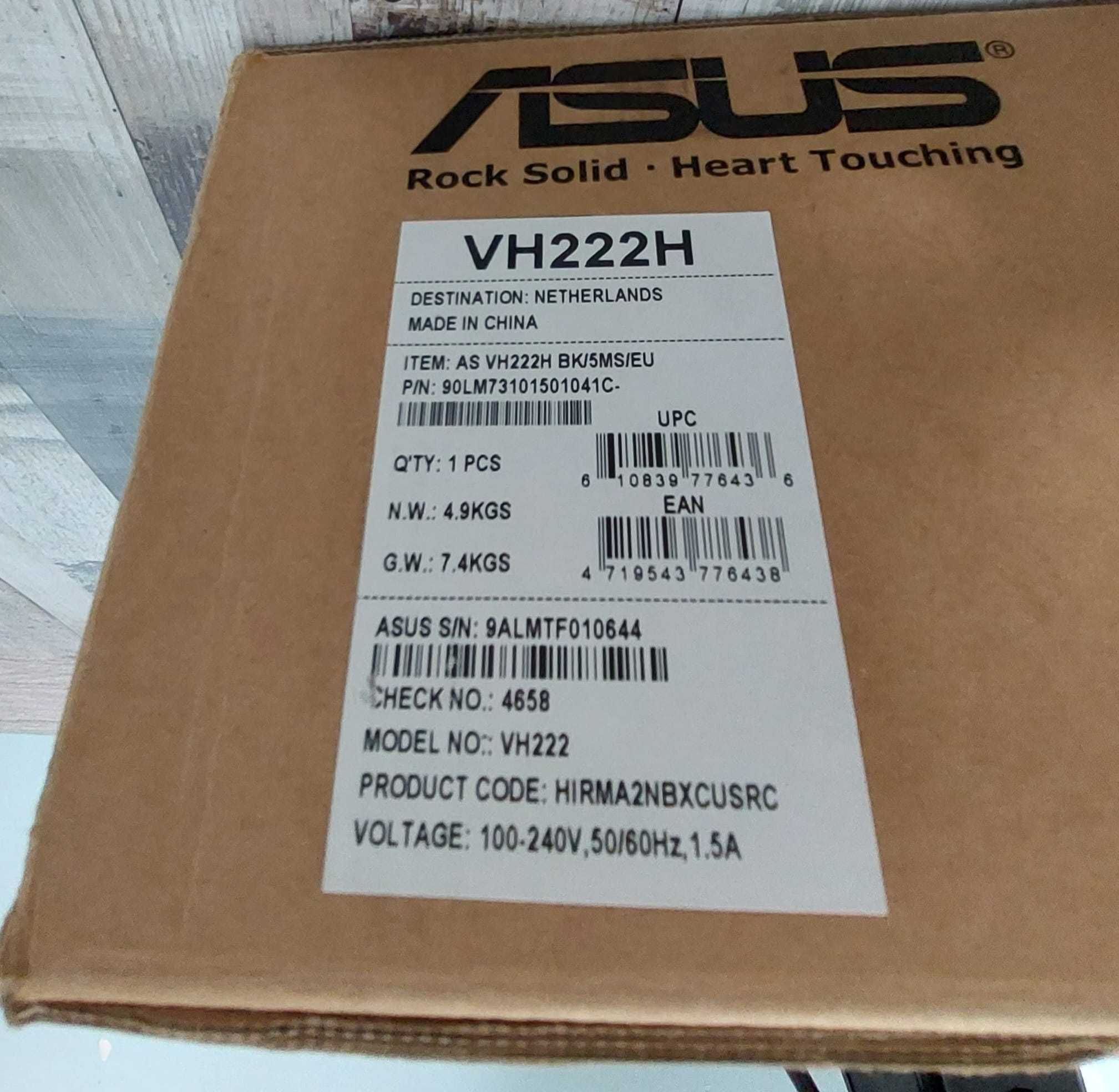 Monitor -ASUS- LCD VH222