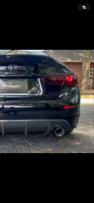 Габариты заднего бампера  LED Infiniti