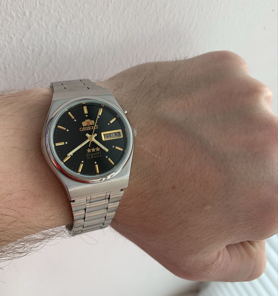 Новий годинник Orient 3 star оригінал Японія 90х механіка часи Оріент