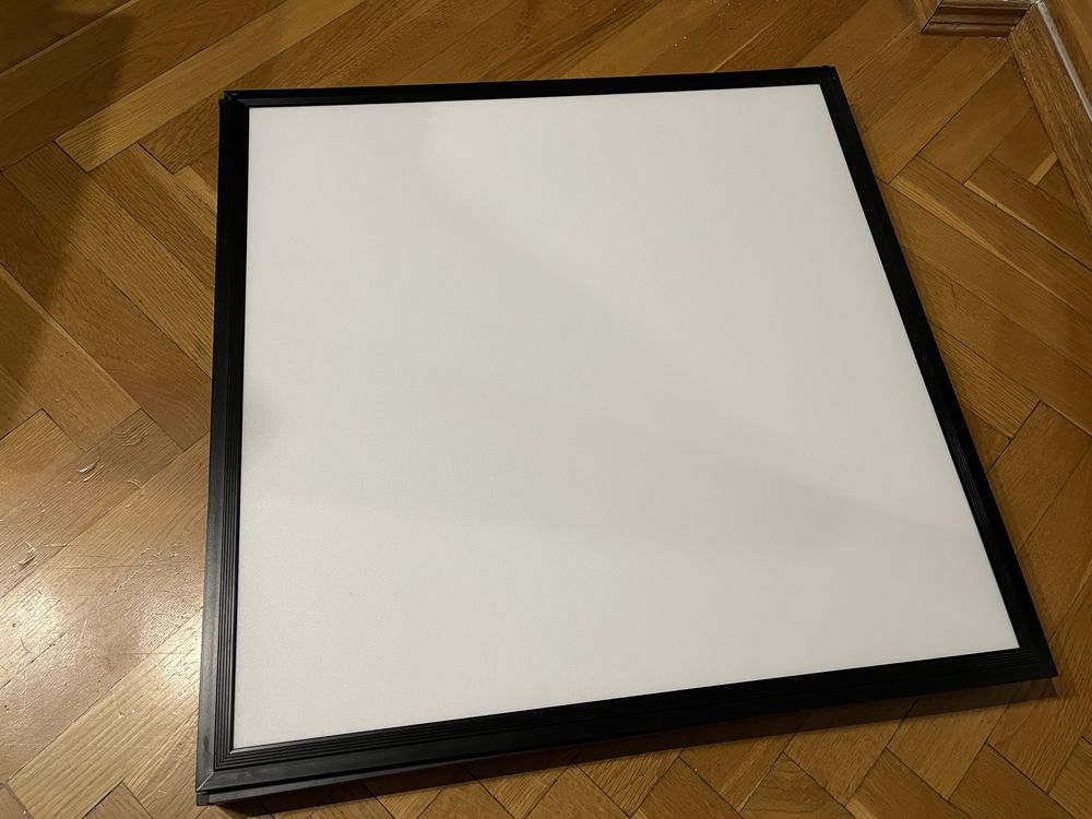 Brilux plafon czarny Led 4000K, 40W slim