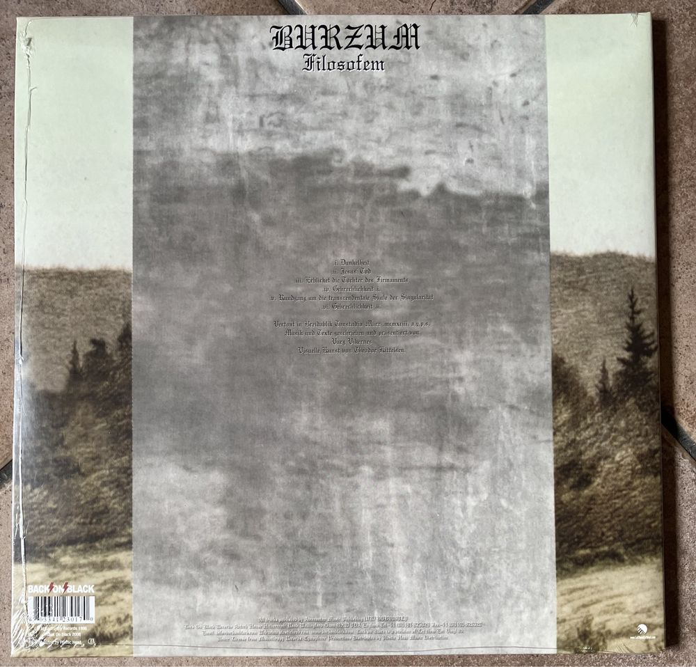 Burzum - Filosofem 2xLP