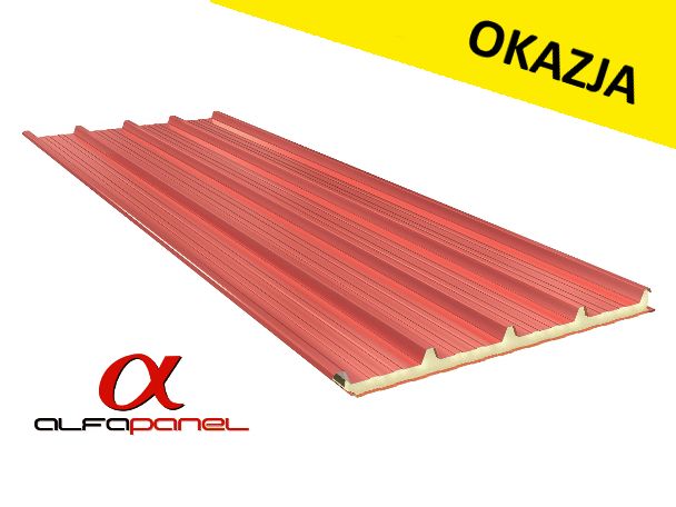 Płyta warstwowa 40 AGRO włókno szklane FIBERGLASS I gat.