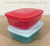 2 Refrigeradoras 500 ml Tupperware - Super Preço