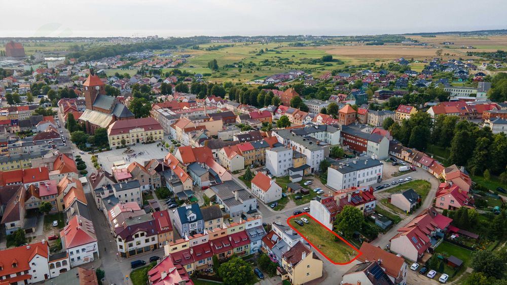Unikatowa działka w sercu Darłowa na sprzedaż