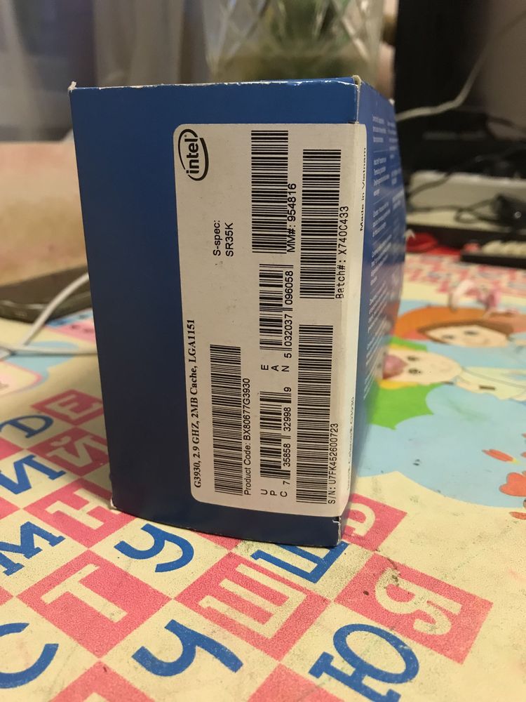 Intel celeron g3930