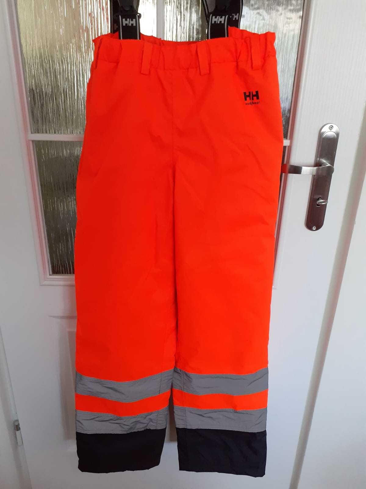 Spodnie Helly Hansen - robocze, wodoodporne, ocieplane.