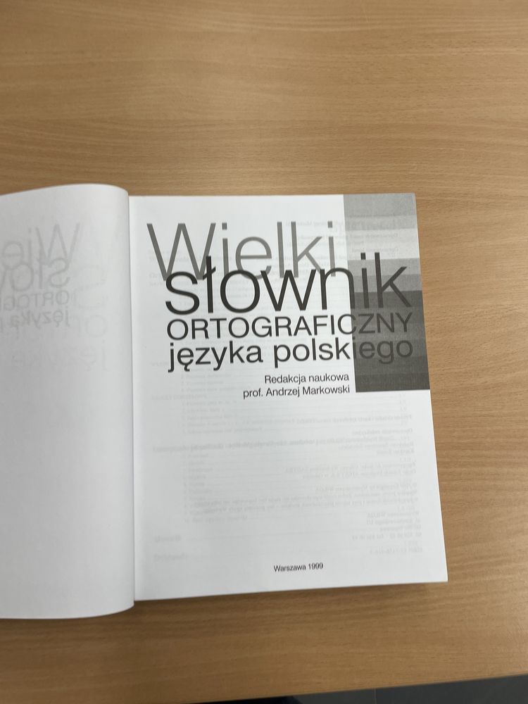 Wielki słownik ortograficzny języka polskiego