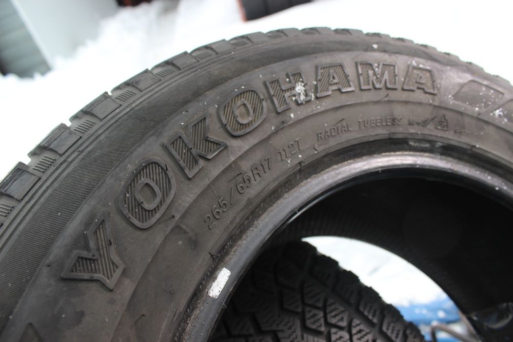 265-65-R17 YOKOHAMA GEOLANDАR джиповская всесезонная резина Germany