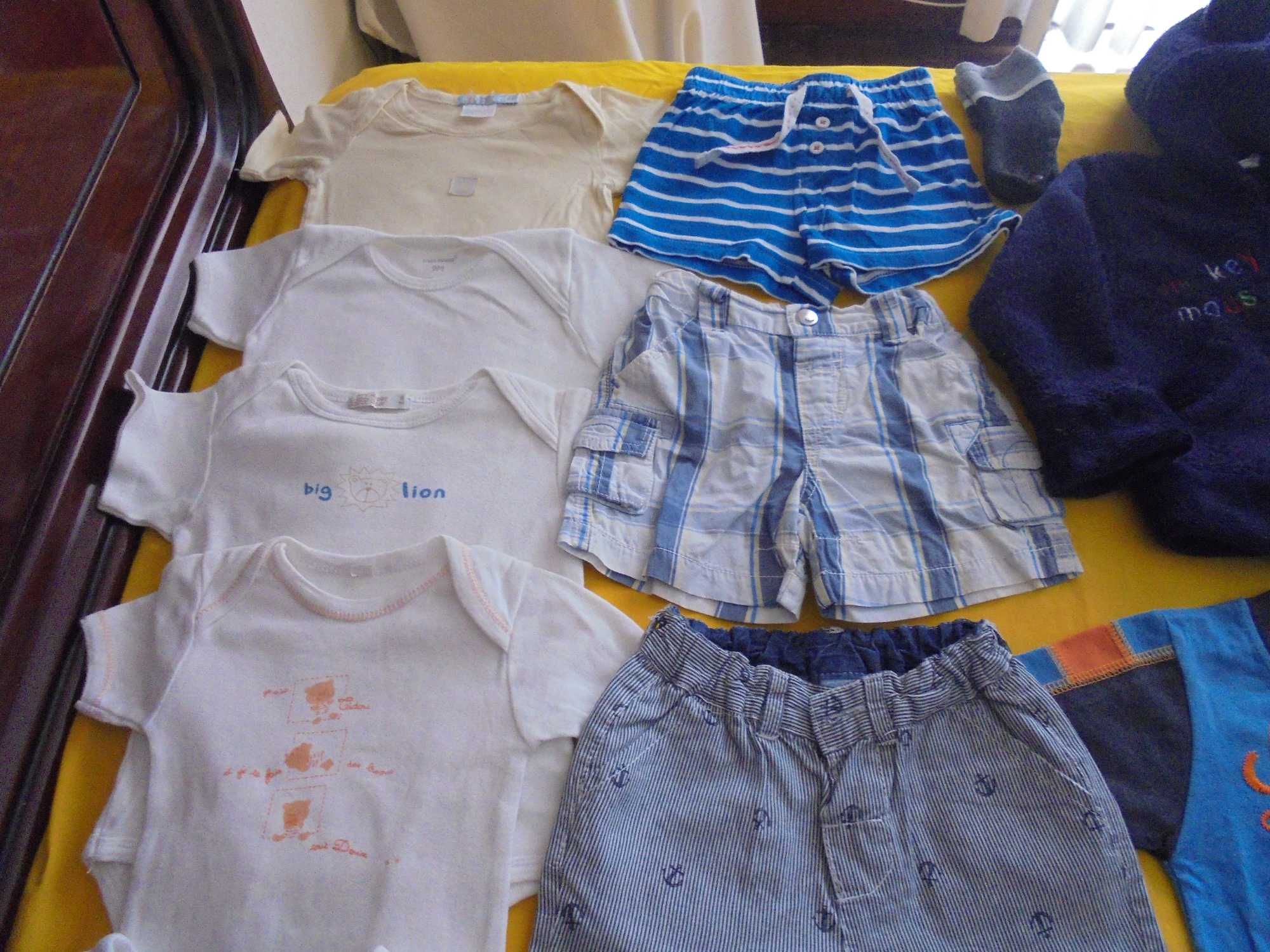 lote de roupa de menino bebé os cubos