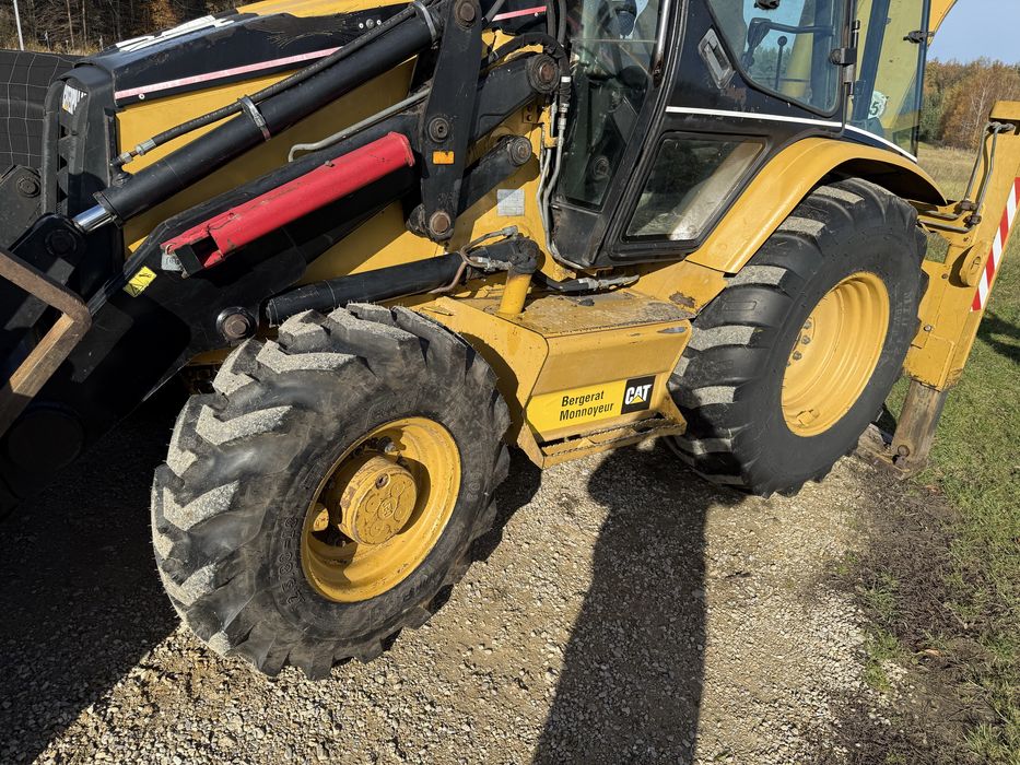 Cat 428d 2005r igla caterpillar koparko-ładowarka