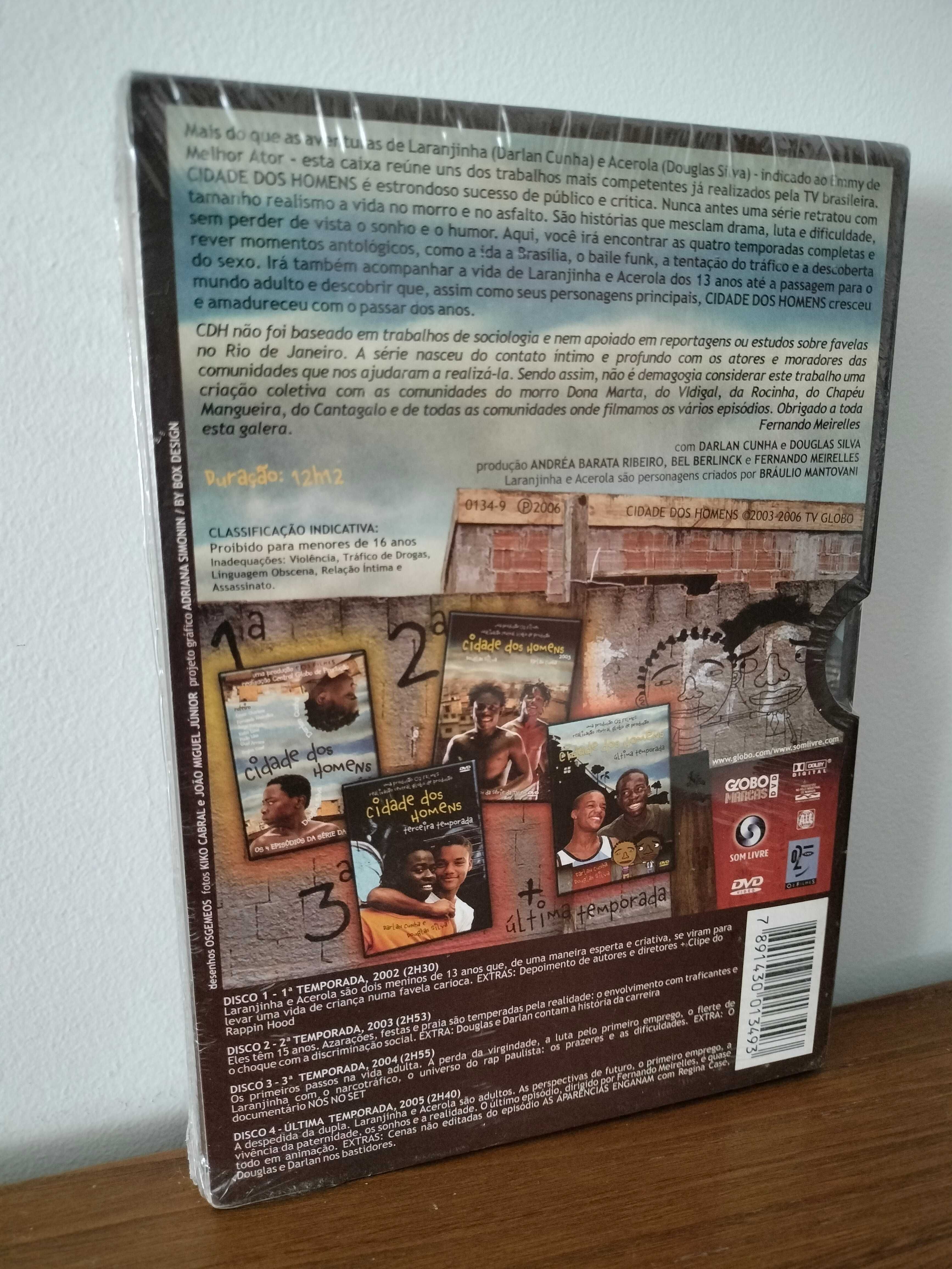 Filme DVD: Cidade dos Homens (Selado)