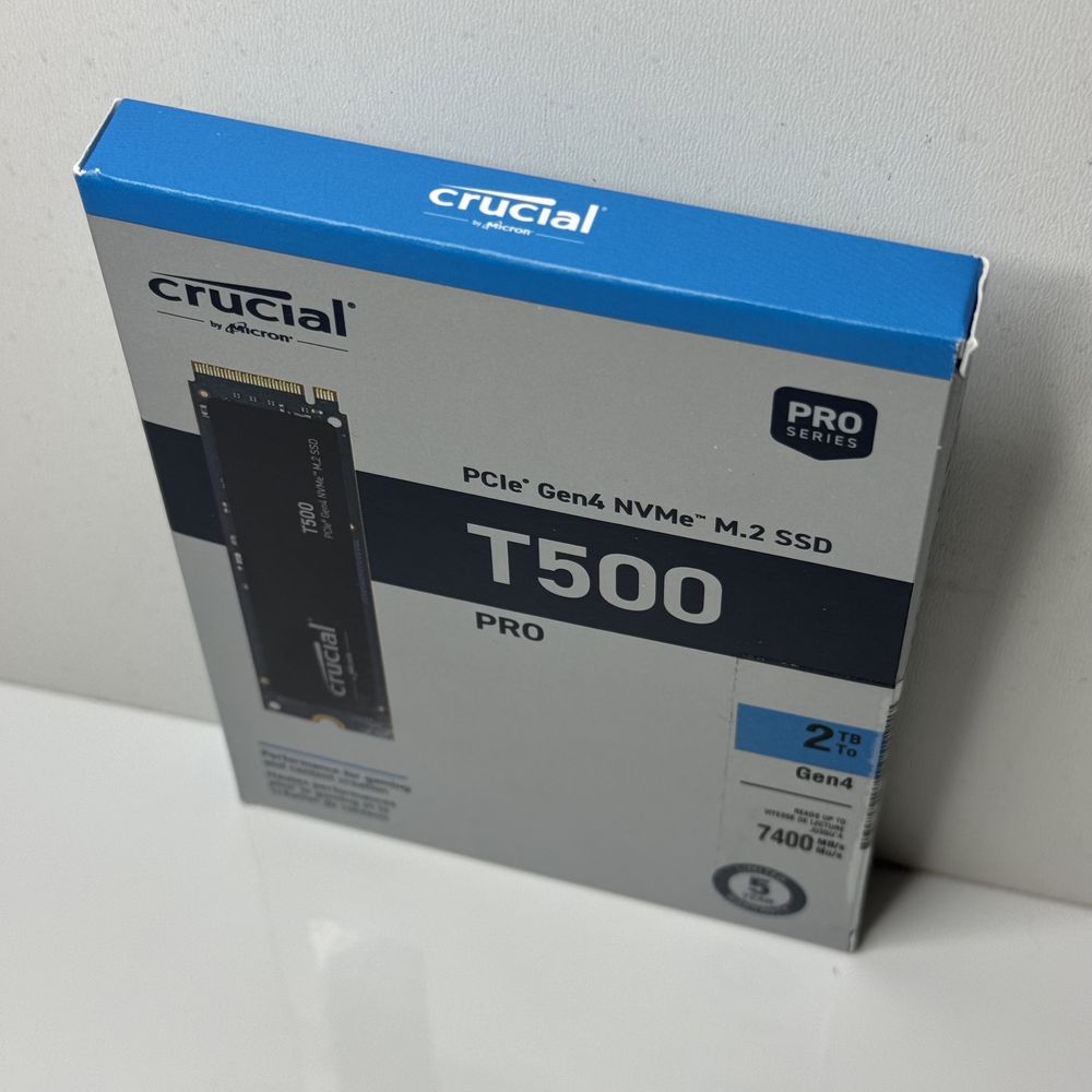 Твердотільний SSD Накопичувач Crucial T500 Pro 2 ТБ CT1000T500SSD8