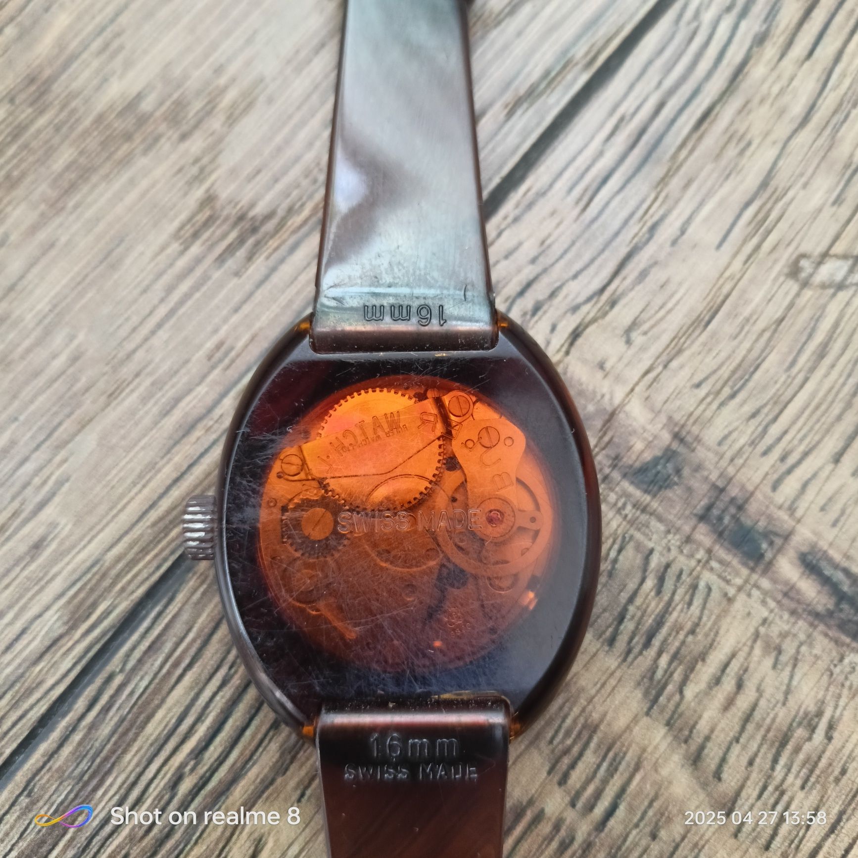 Zegarek Vintage Buler Swiss Made | Space Age Design | Przezroczysta Ko