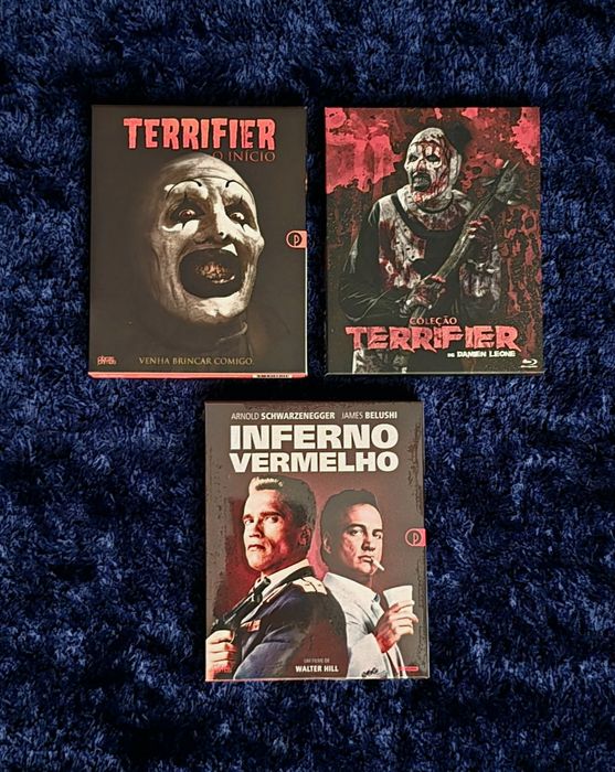 PACK Terrifier ( 3 filmes )  + Inferno Vermelho