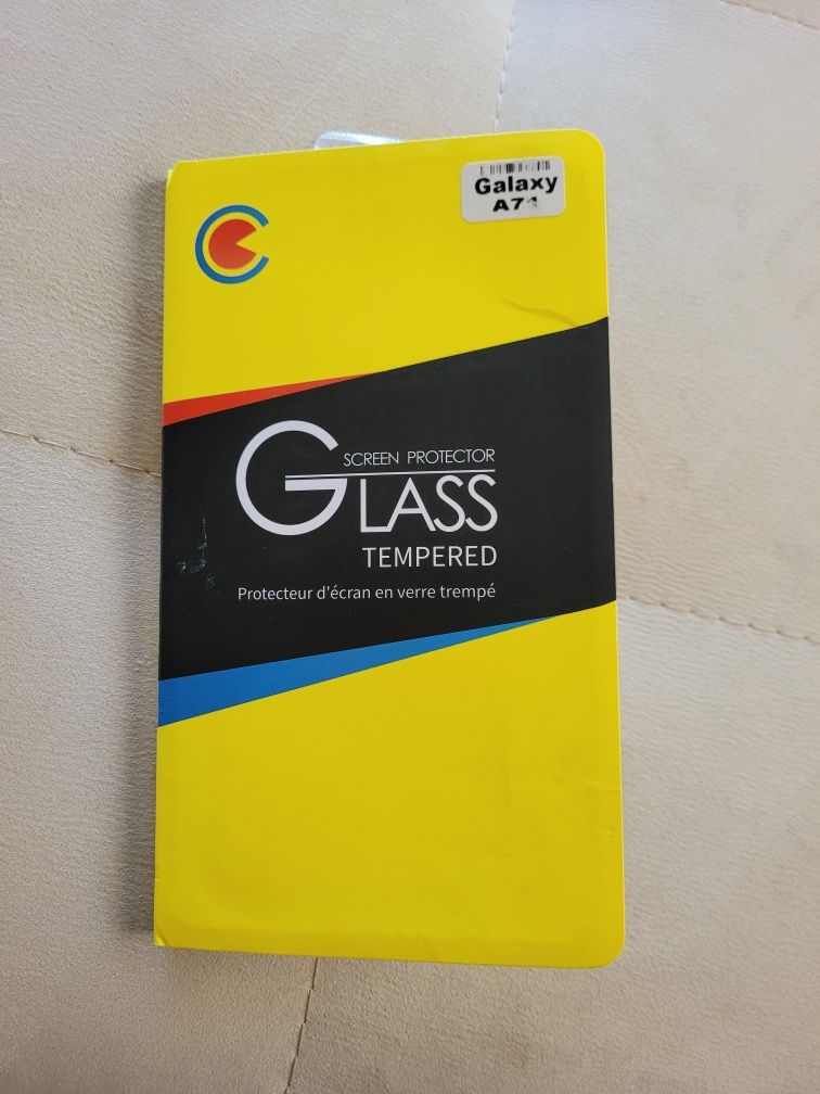 Capa Samsung Galaxy A 71 e protetores de ecrã.