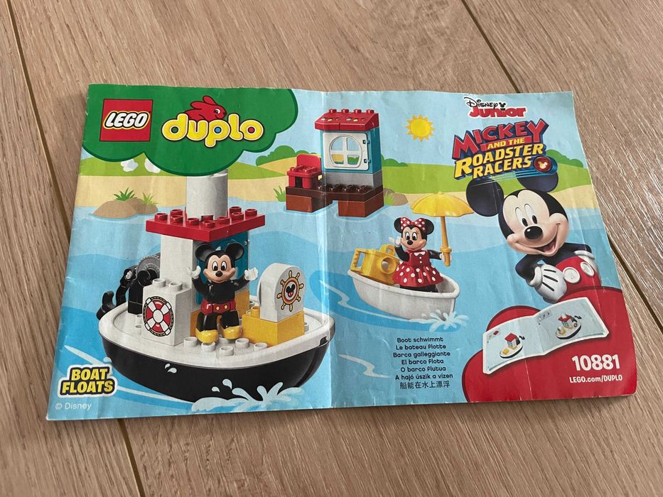 LEGO Duplo Disney – Mickey e Minnie no Barco Flutuante (10881)