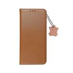Kabura skórzana SMART PRO do XIAOMI Redmi NOTE 12 pro plus 5g brązowy
