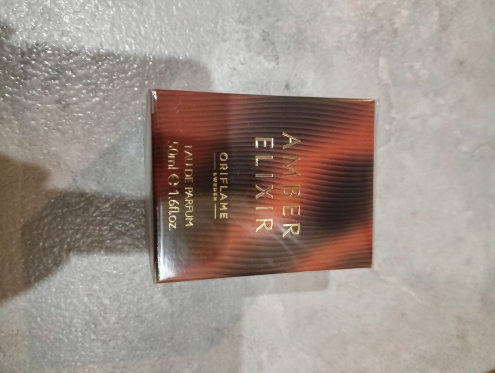 Perfumy Amber Elixir z Oriflame