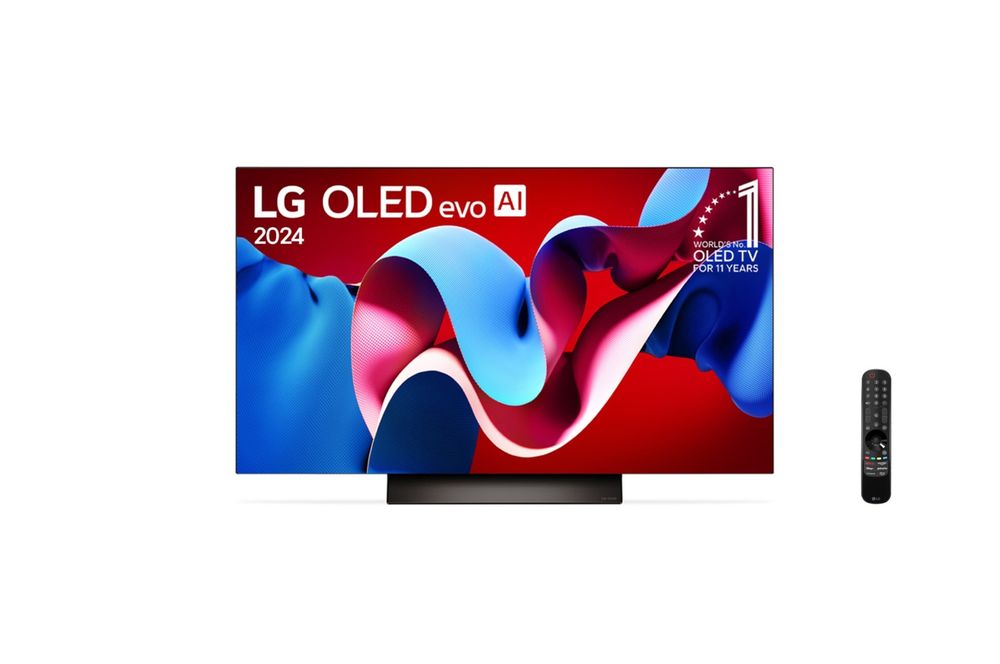 NOWY LG OLED C4 4K 144Hz- 55cali(Fabrycznie Zapkowany)(Gwarancja12msc)