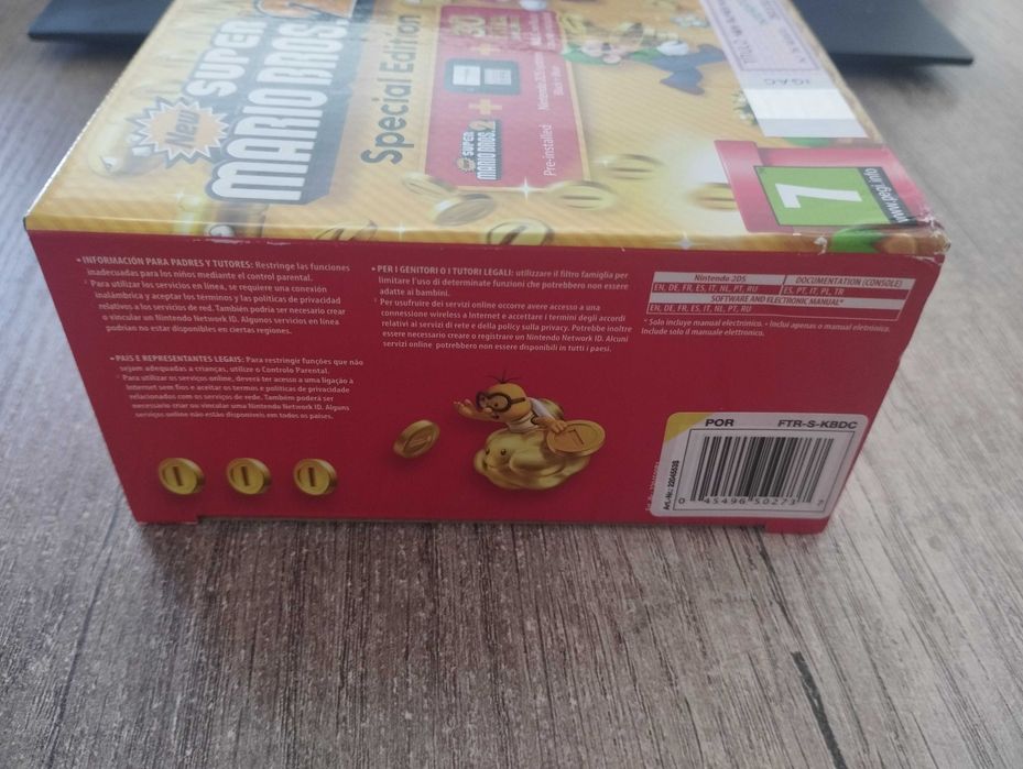 Consola Nintendo 2ds Super Mario Bros 2 NOVA a estrear edição especial