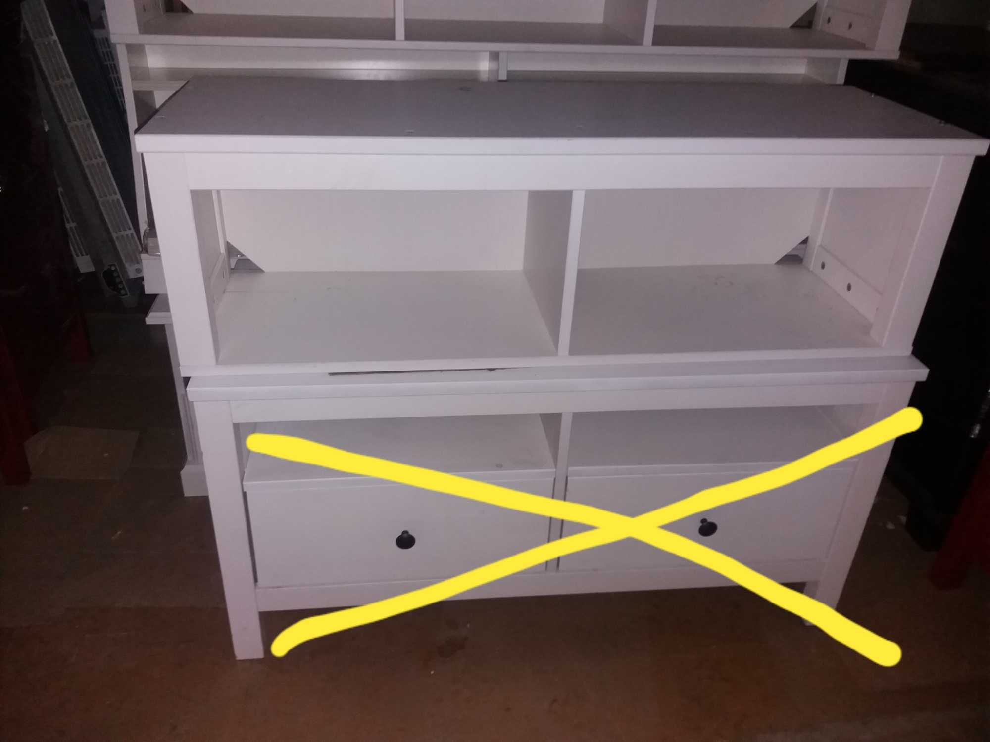 Półka  IKEA Hemnes 2-cz nad RTV