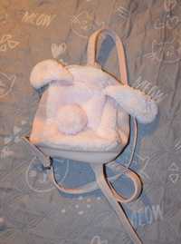 Plecak różowy dla dziewczynki króliczek