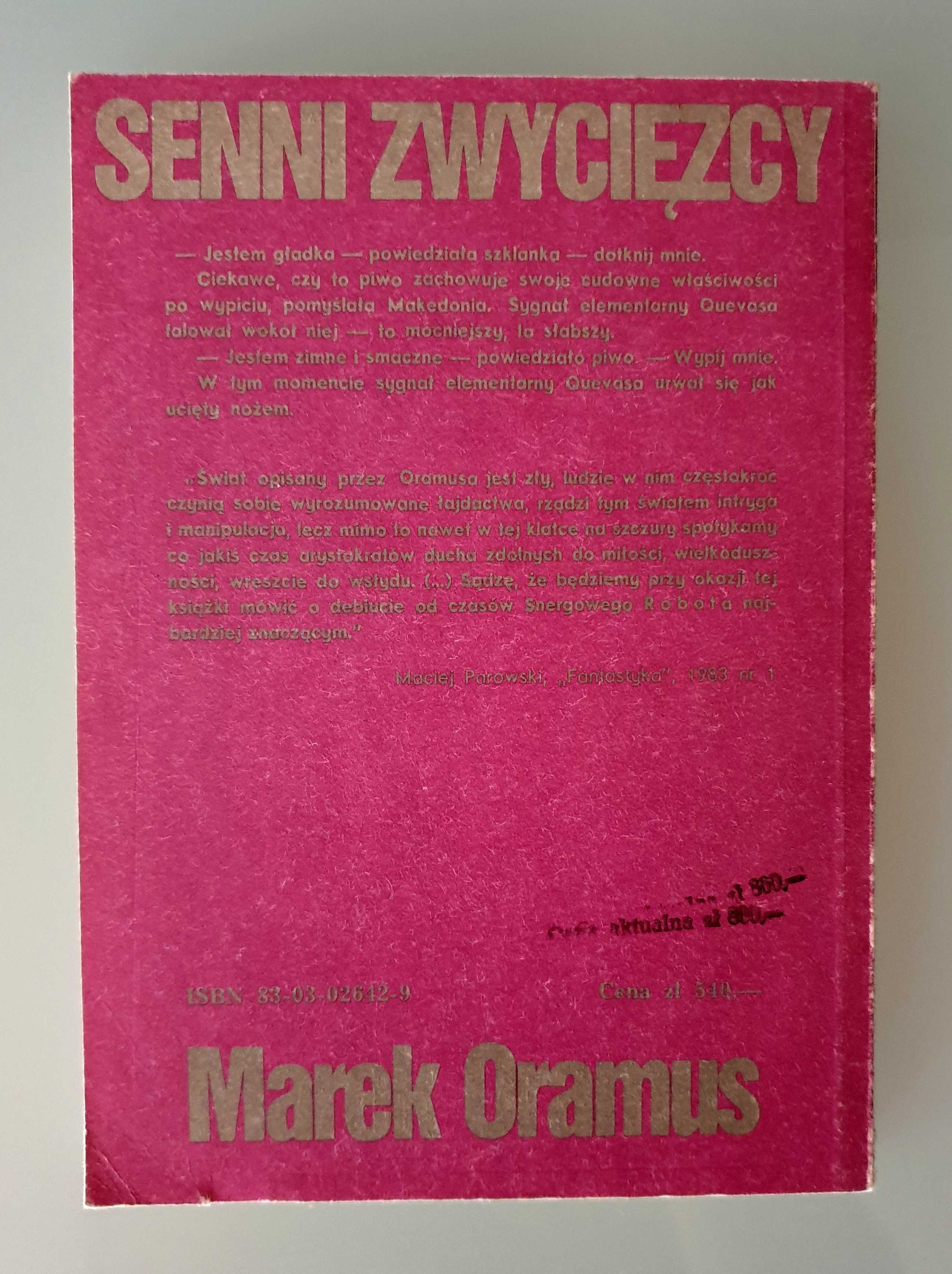 Marek Oramus - Senni zwycięzcy